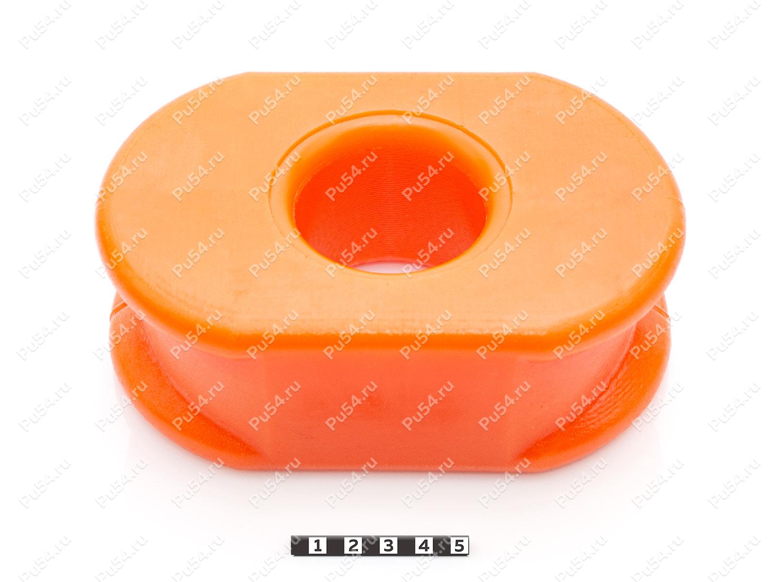 Буфер фаркопа, Código de product 31-07-0084, Poliuretano, PU54i/K72/темно-оранжевый, Imagen №1