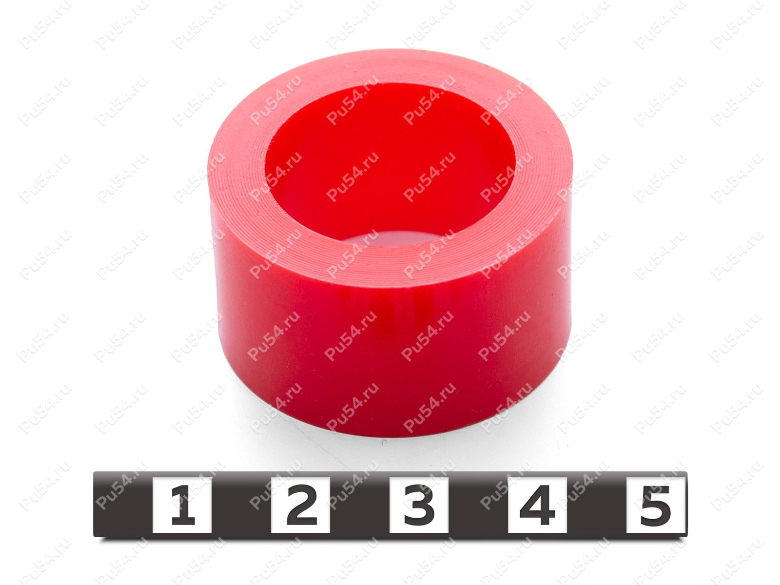 Кольцо D32 x d22 x  H18, Código de product 33-01-1842, Poliuretano, PU54/K65/красный, Imagen №1