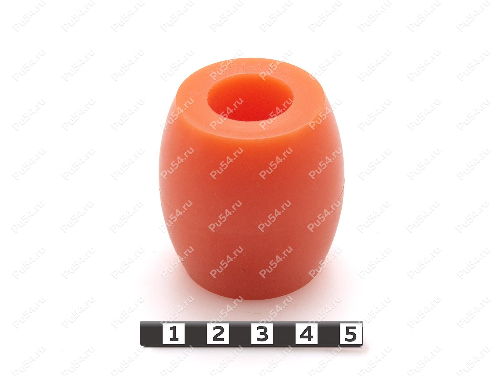 Эластичный элемент муфты D 44 x d 20 x H 46, Código de product 33-01-1427, Poliuretano, PU54/M72/оранжевый, Imagen №1