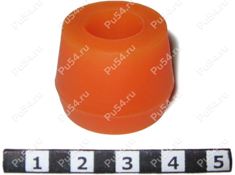 Buje de amortiguador (conico), Código de product 0-03-013, Poliuretano, PU54i/K72/темно-оранжевый, Imagen №1