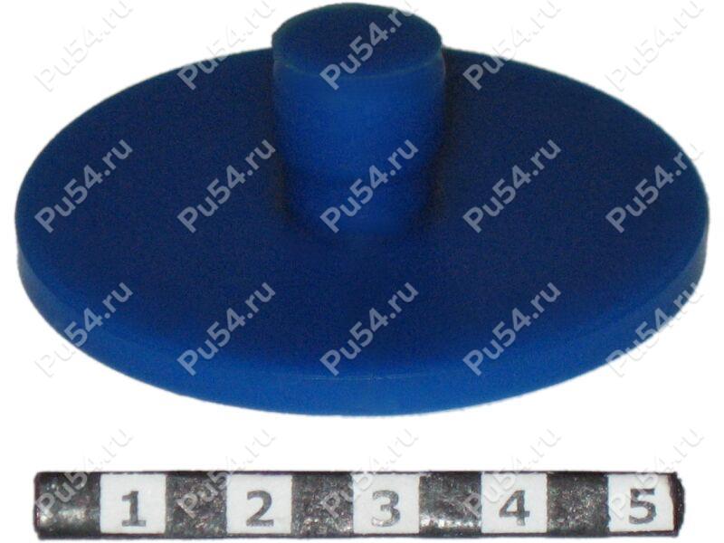 Junta de resorte antichirridos (espaciador), Código de product 0-12-001(87), Poliuretano, PU54i/K90/синий, Imagen №1