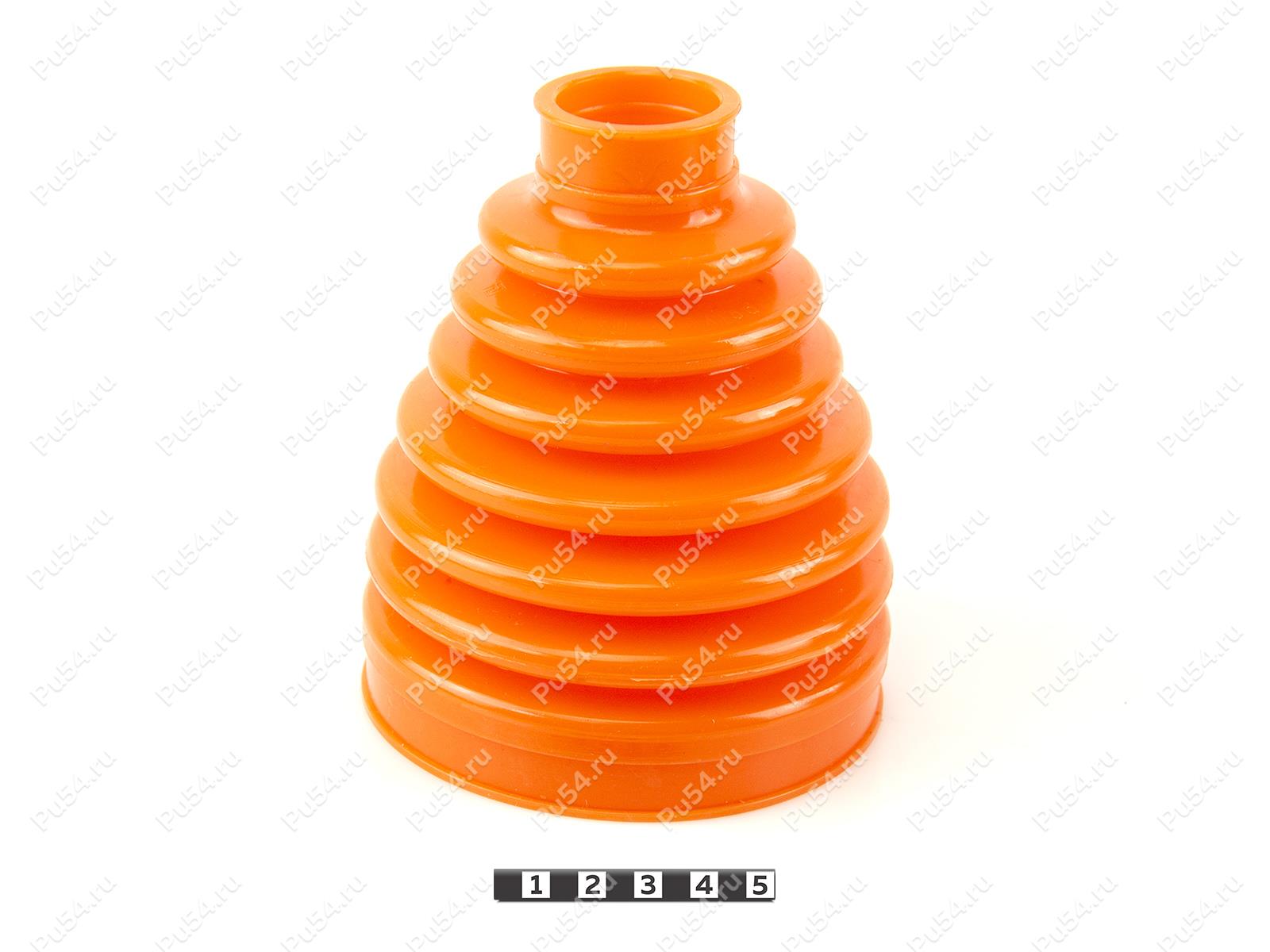 CV-joint dust boot (outer), front suspension, Código de product 2-05-009, Poliuretano, E72/rojo, Imagen №1
