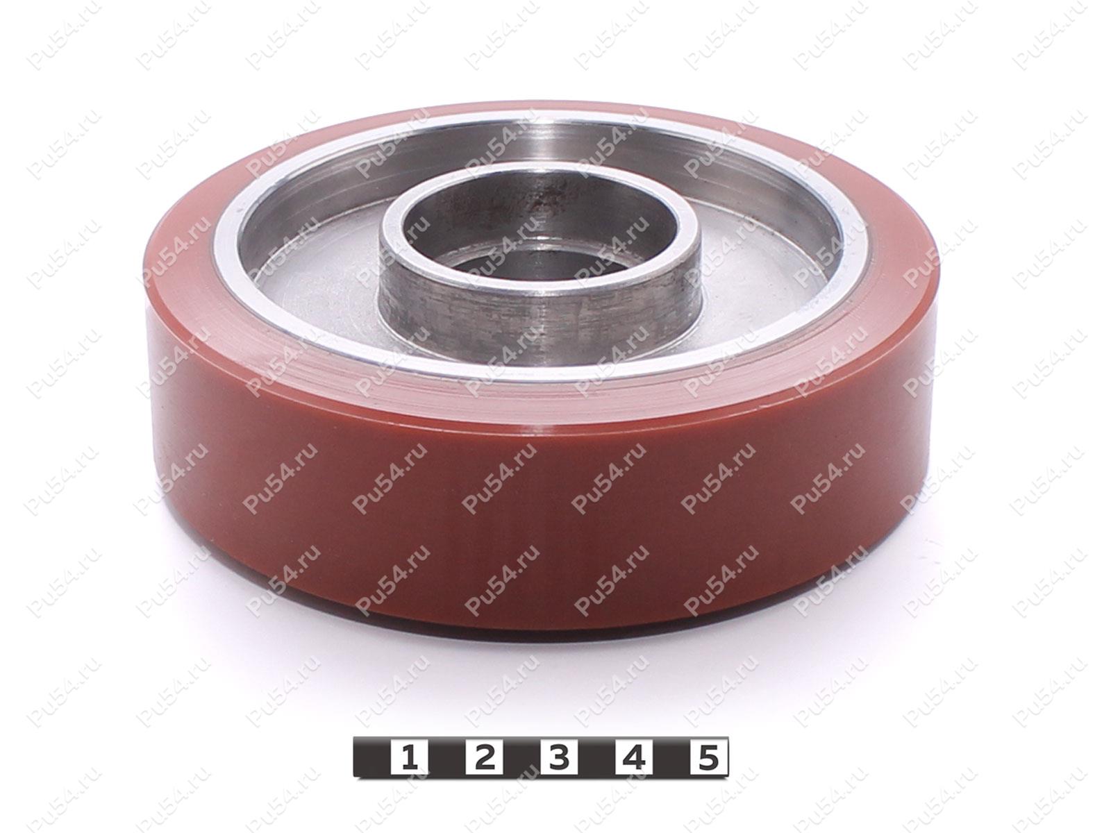 Ролик D123 x d103 x H37мм (восстановление), Código de product 333-01-1162, Poliuretano, PU54Q/E92/коричневый, Imagen №1