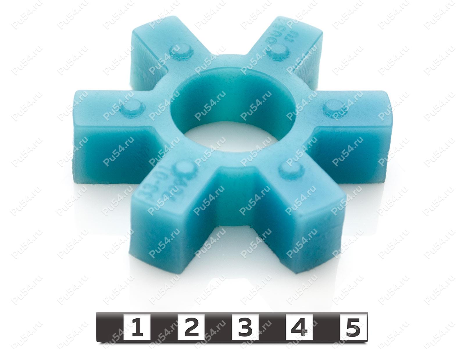 Piñón de acoplamiento elástico 64,5*26*16, Código de product 33-01-789, Poliuretano, PU54i/K87/синий, Imagen №1