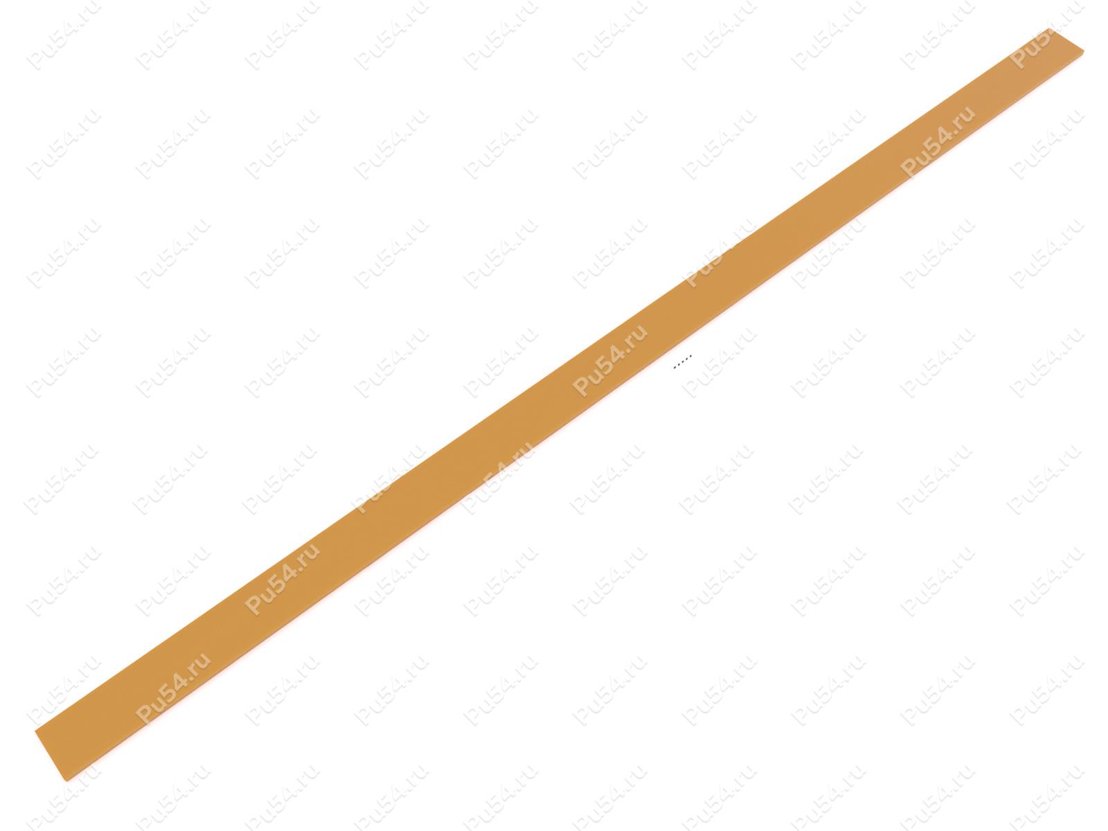 Polyurethane sheet 10х100х2500, Código de product 33-01-713, Poliuretano, PU54/M72/оранжевый, Imagen №1
