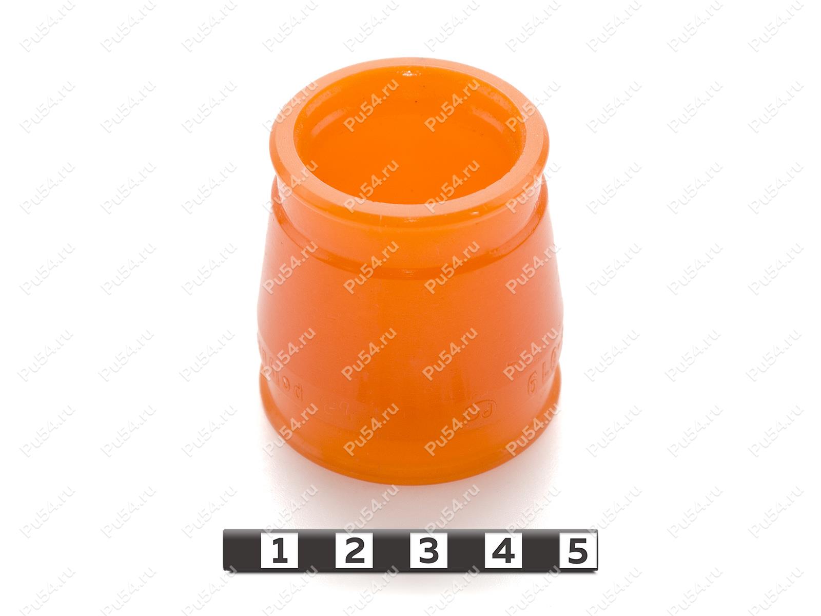 Пыльник карданного вала, Código de product 55-05-019, Poliuretano, PU54/M72/оранжевый, Imagen №1