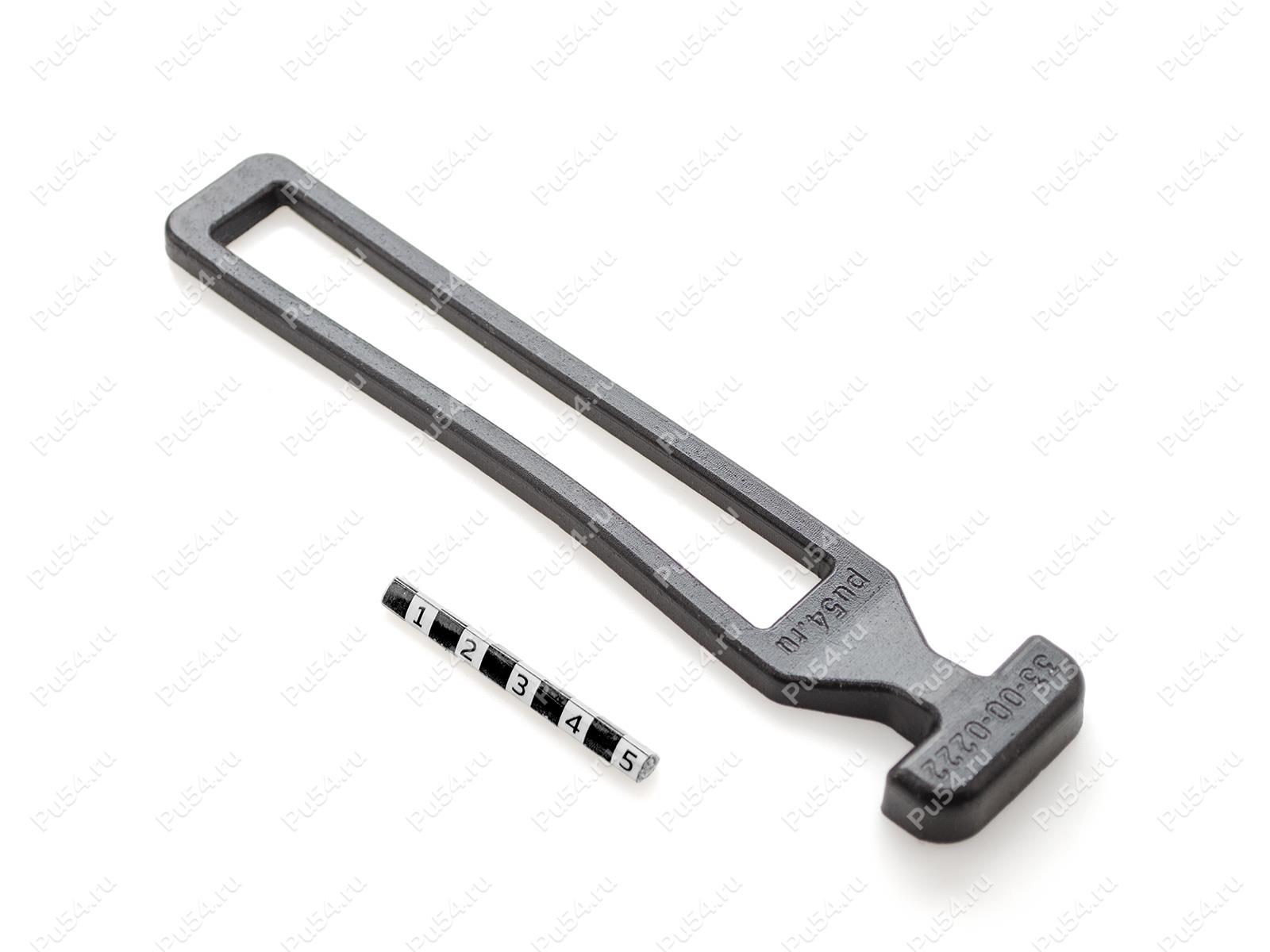 Changeable strap for 33-20-022, Código de product 33-00-0222, Poliuretano, PU54/M71/negro, Imagen №1