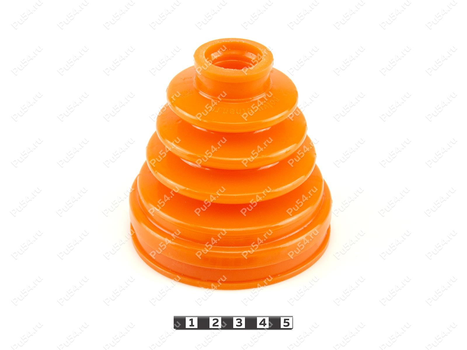 CV-joint dust boot (inner), Código de product 1-05-1441, Poliuretano, PU54/E72/rojo, Imagen №1