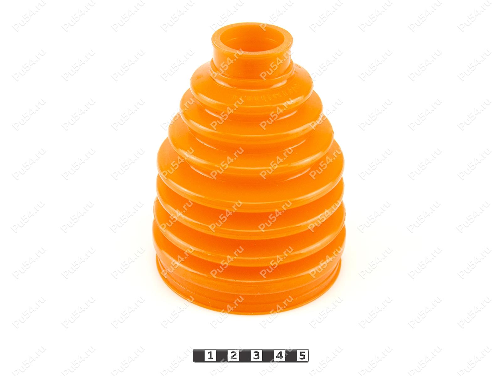 CV-joint dust boot (outer), front suspension, Código de product 3-05-014, Poliuretano, PU54/E72/rojo, Imagen №1