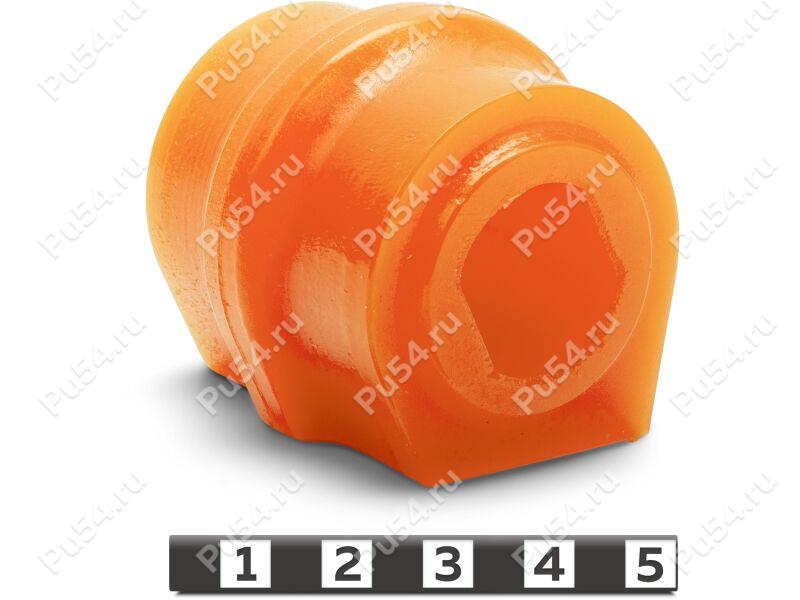 Buje del estabilizador delantera, Código de product 29-01-2460, Poliuretano, PU54/M71/naranja, Imagen №1