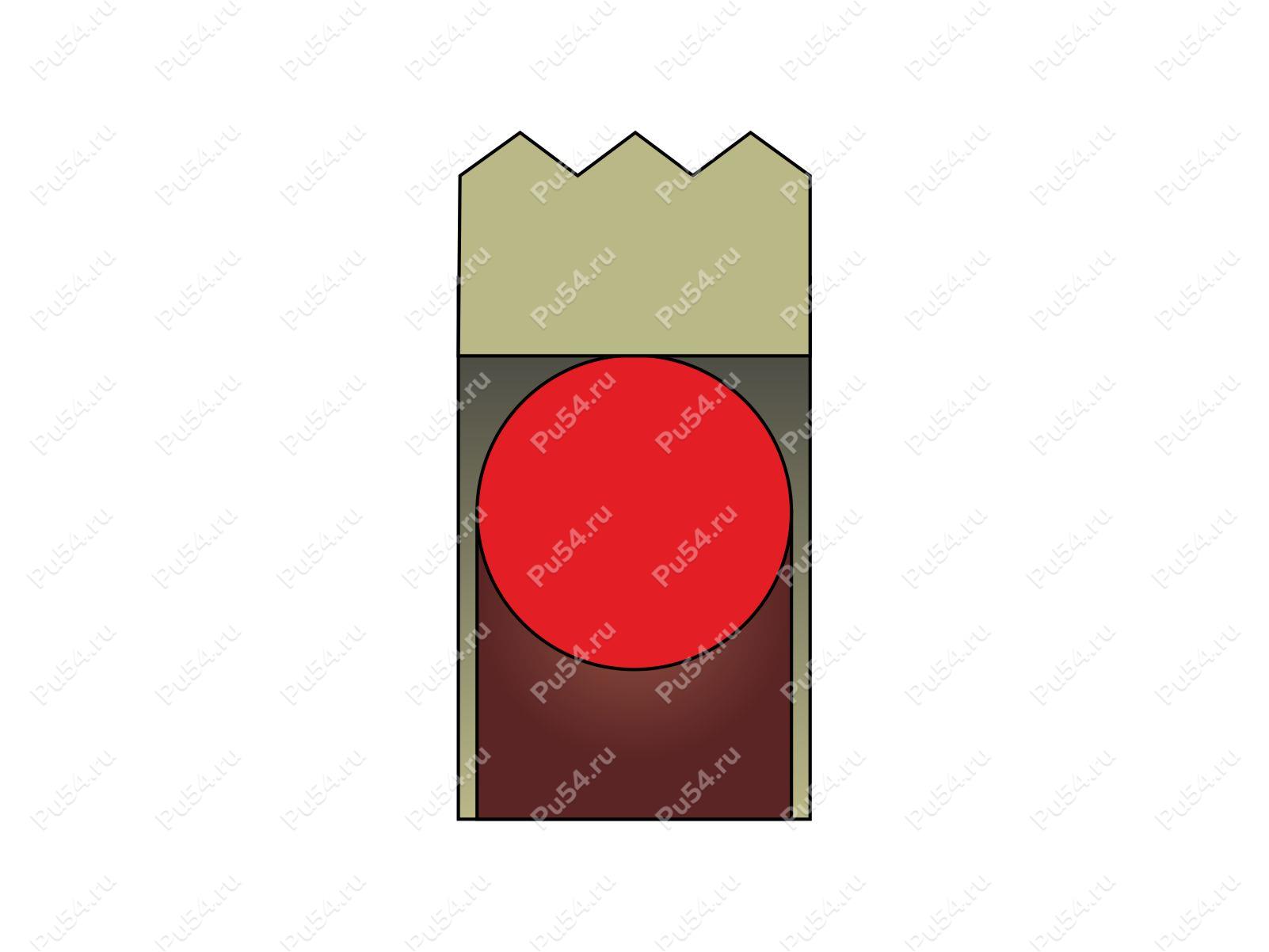 Уплотнение поршня 50x39x4.2 аналог Е15М-050/5 ЭЛКОНТ, Código de product 70-08-611501, Poliuretano, Фторопласт Ф4К20 + PU87*M, Imagen №1