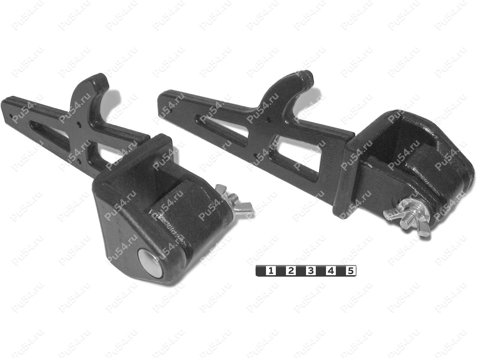 Limitador de carga para rieles (juego de 2), Código de product 33-20-086, Poliuretano, PU54/M71/negro, Imagen №1