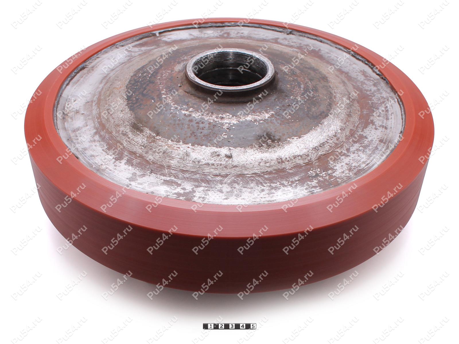 Каток вездехода D420 х d370 х H80 (восстановление), Código de product 333-01-1209, Poliuretano, PU54Q/E95/коричневый, Imagen №1