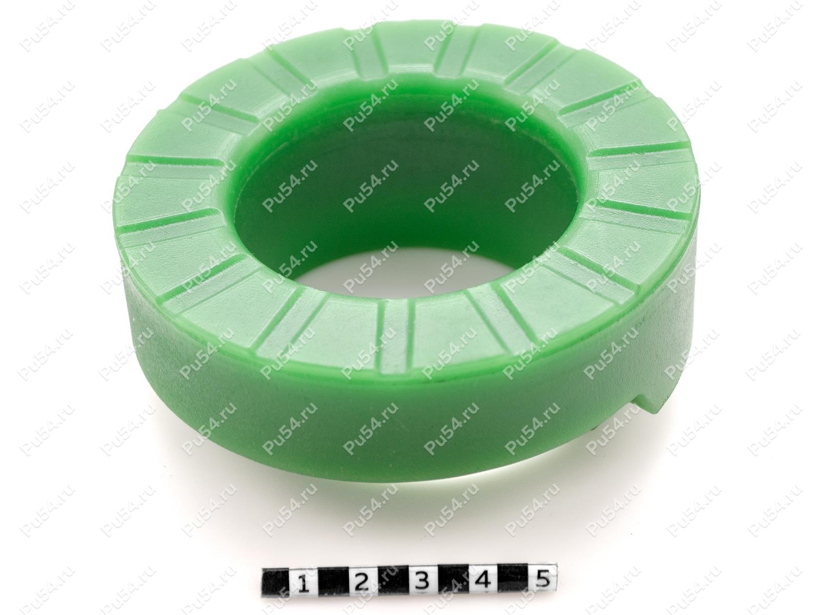 Rear shock absorber strut spacer (top), 20 mm, Código de product 3-12-0232, Poliuretano, PW54/K80/светло-зеленый, Imagen №1