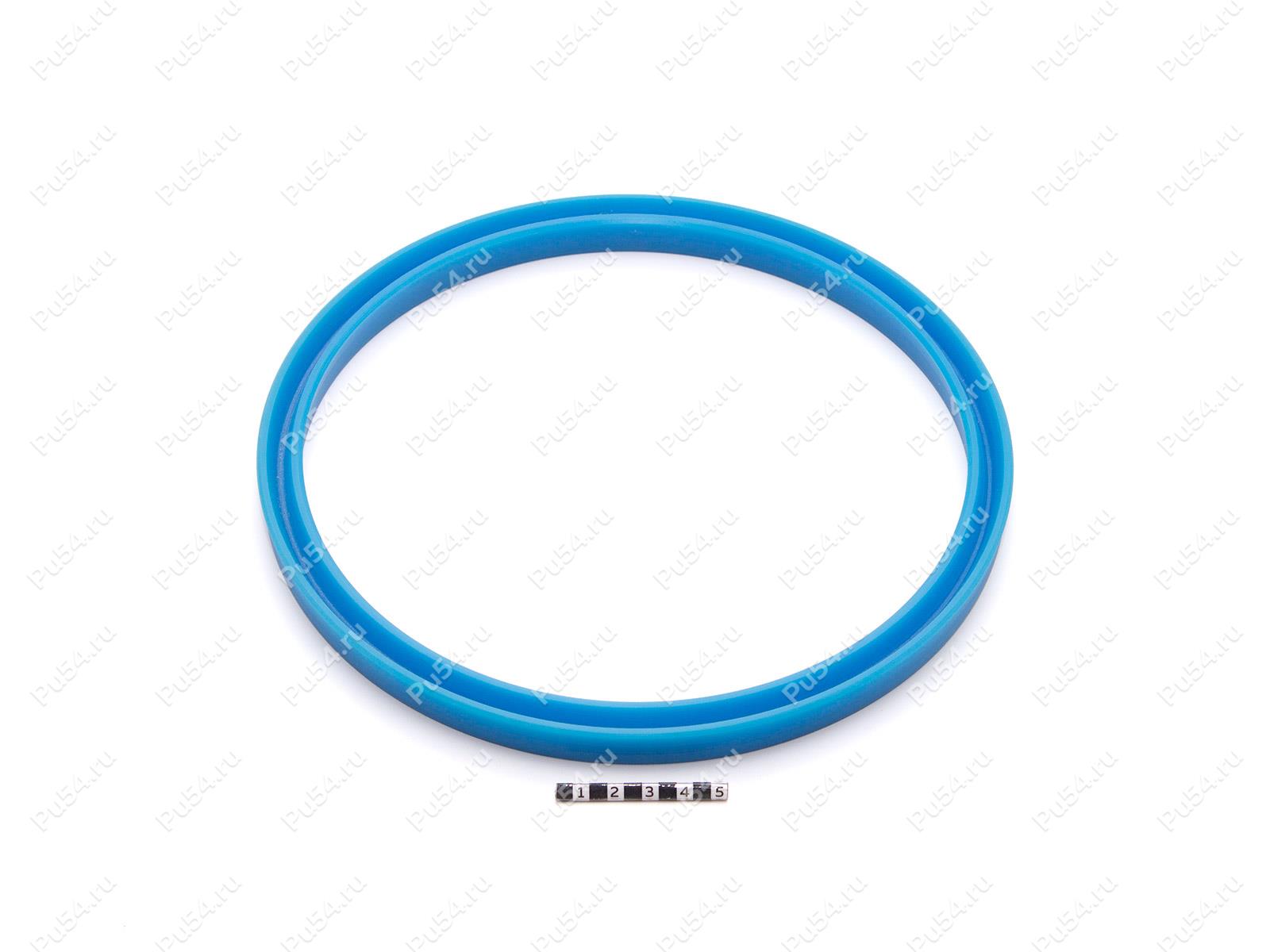 Манжета 230x210x16, симметричная, профиль DS-106, DK-106, K21, UN, Código de product 70-00-31010, Poliuretano, PU54/M87/синий, Imagen №1