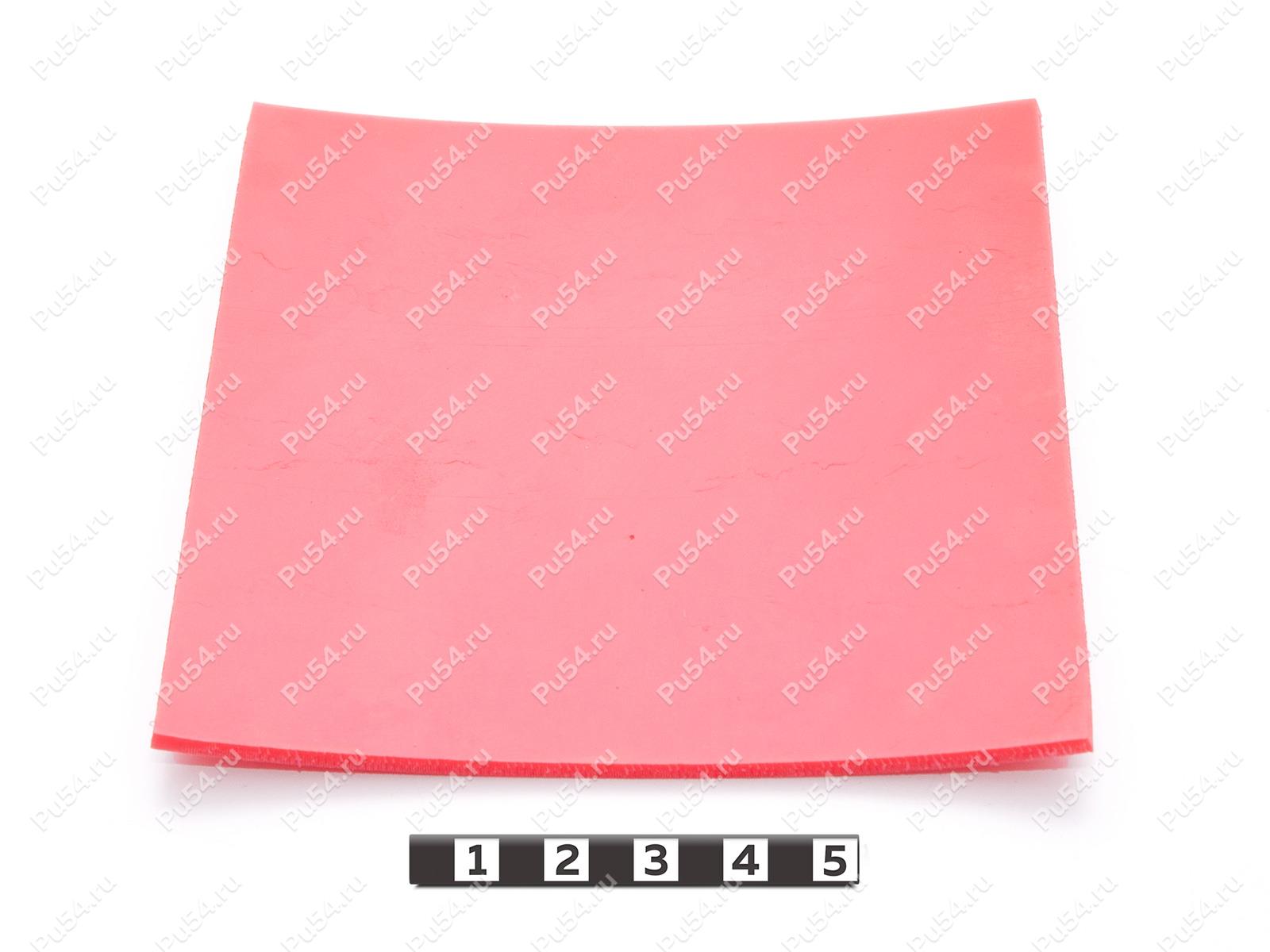 Чистик 3 х 100 х 110, Código de product 33-01-1801, Poliuretano, PU54/M92/красный, Imagen №1