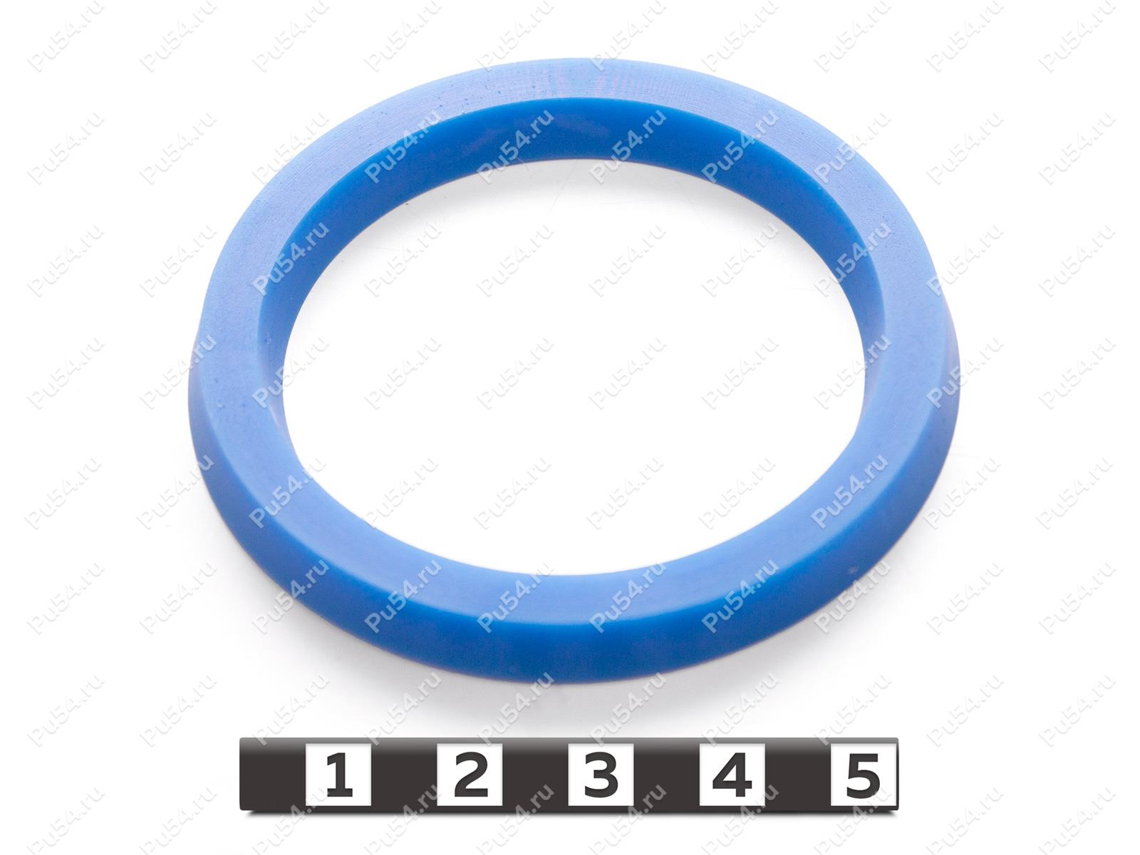 Манжета ЭМ 610.000.027 64.5*48.5*6, Código de product 33-78-236, Poliuretano, PU54/E87/синий, Imagen №1