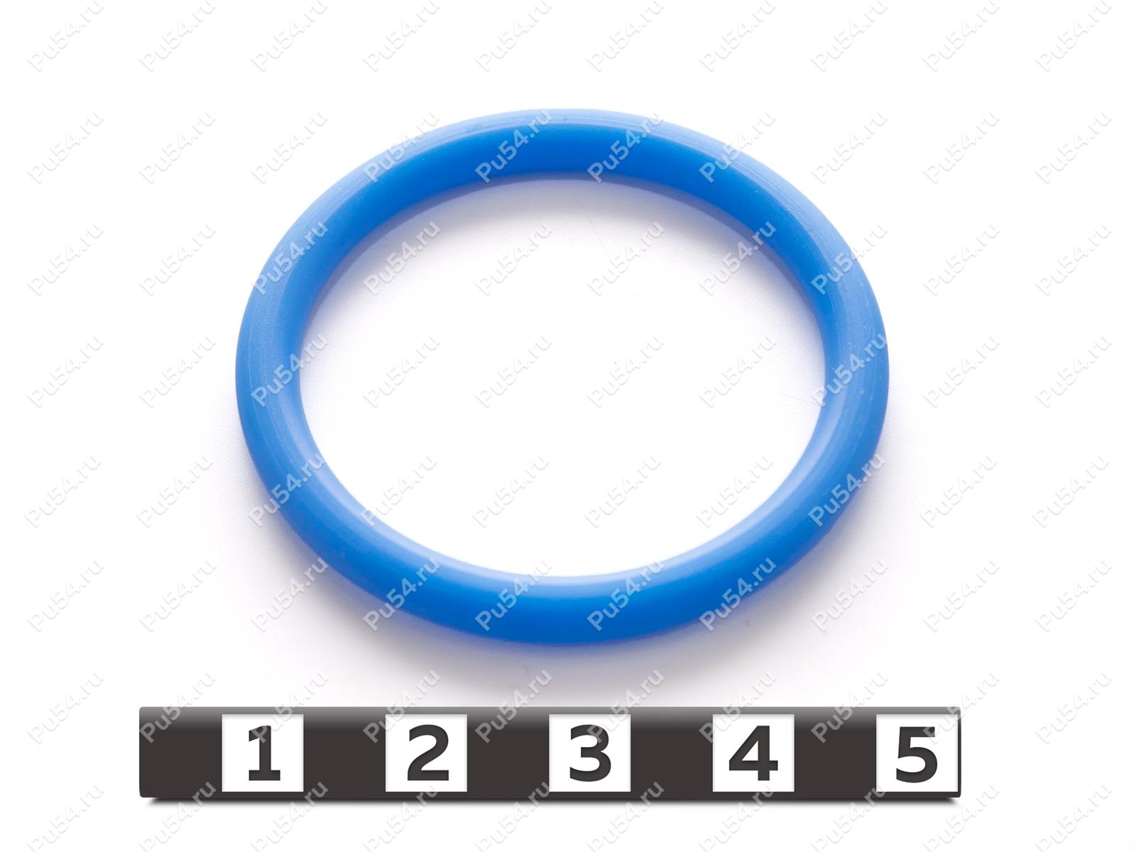 Кольцо 35x4 аналог KO KASTAS круглого сечения, Código de product 78-00-240087, Poliuretano, PU54/M87/синий, Imagen №1