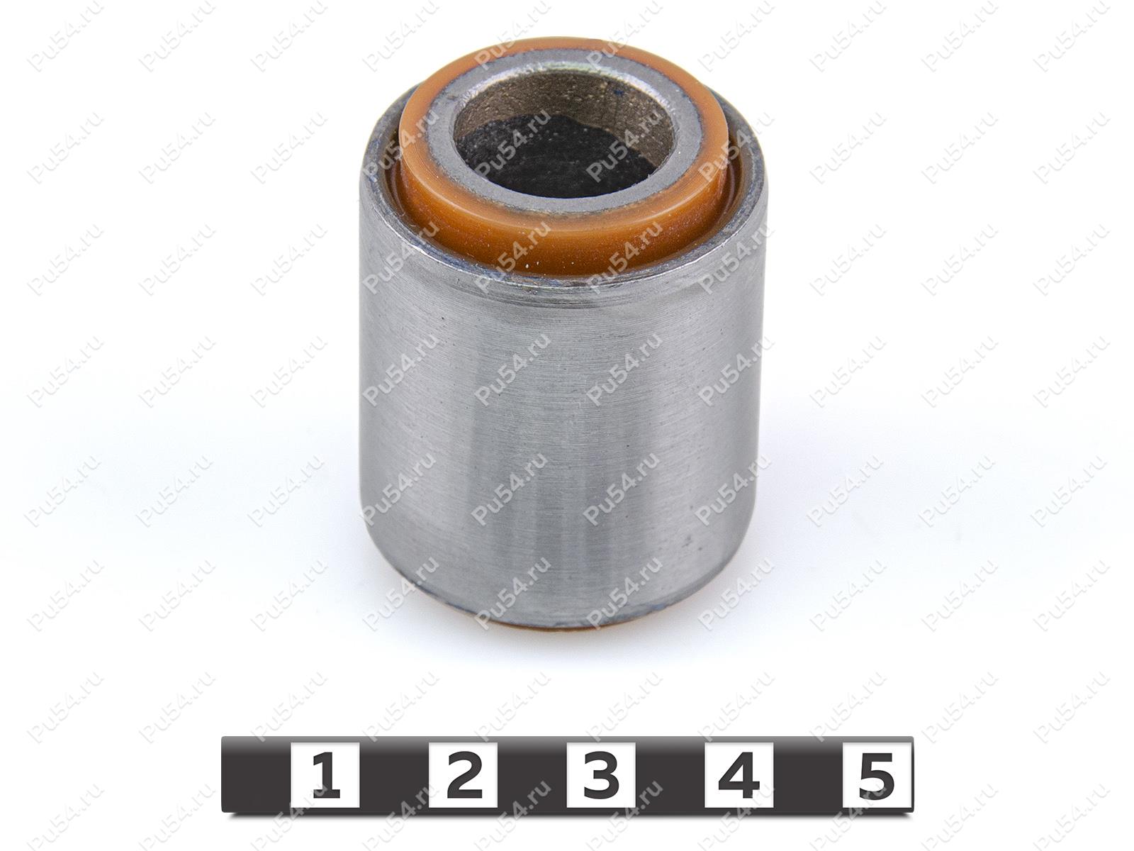 Silent block D 45 x D 20 x H 70, Código de product 33-06-908, Poliuretano, PU54i/K72/темно-оранжевый, Imagen №1
