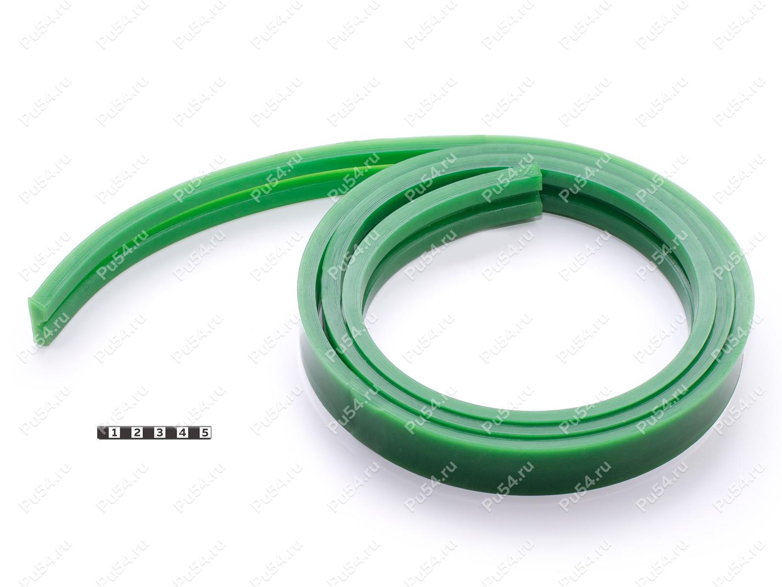 Ремень 8х30х1760, Código de product 33-01-1670, Poliuretano, PU54/M80/зеленый, Imagen №1