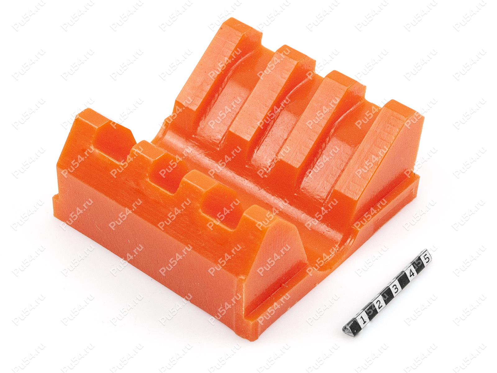 Ski buffer, Código de product 50-03-050, Poliuretano, PU54/M72/оранжевый, Imagen №1