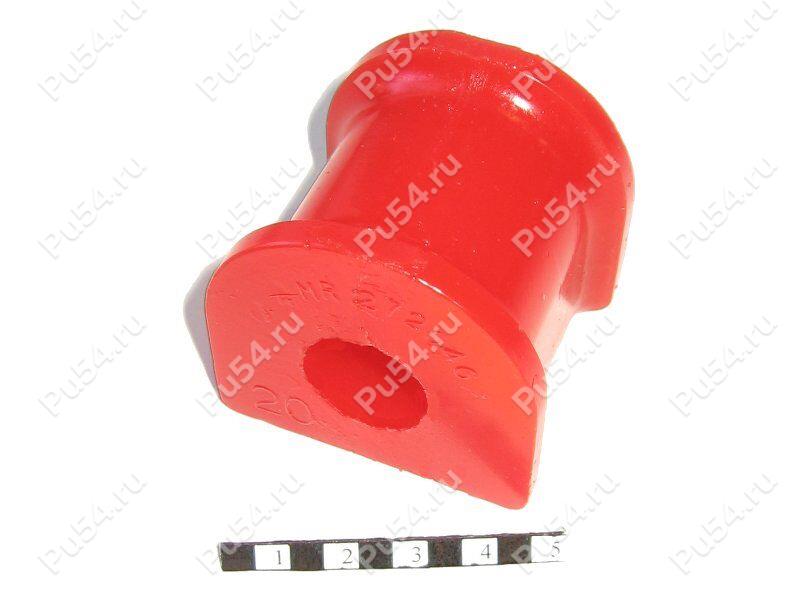 Buje del estabilizador delantera ID=20, Código de product 3-01-1117, Poliuretano, PU54i/K72/темно-оранжевый, Imagen №1