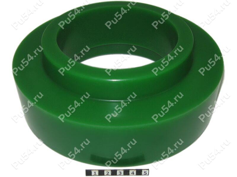 Buje para cremallera de dirección (suspensión delantera), Código de product 1-12-1475, Poliuretano, PU54/M80/зеленый, Imagen №1