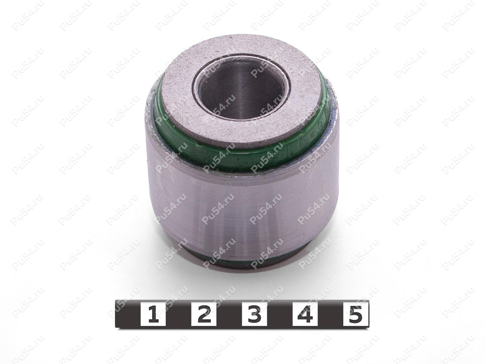 Сайлентблок тяги Панара к мосту, Código de product 9-06-0151, Poliuretano, PU54/M80/зеленый, Imagen №1