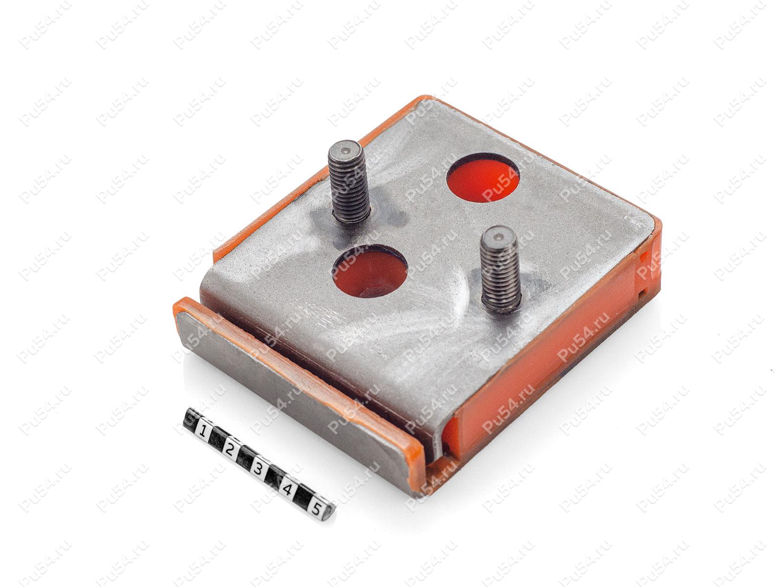 Engine mount (restoration), Código de product 50-12-024, Poliuretano, PU54/M71/naranja, Imagen №1