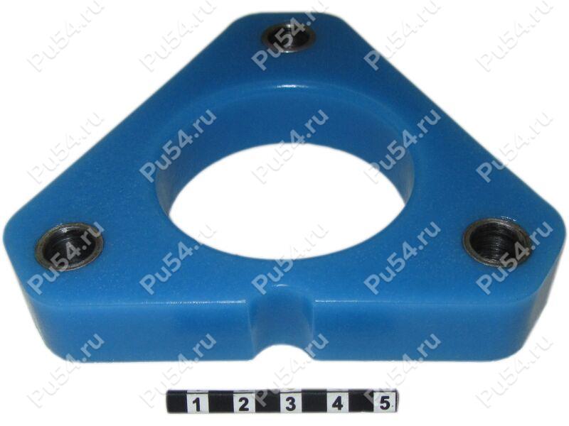 Front shock absorber strut spacer, 20 mm, Código de product 7-12-0272, Poliuretano, Полипропилен со втулками синий, Imagen №1