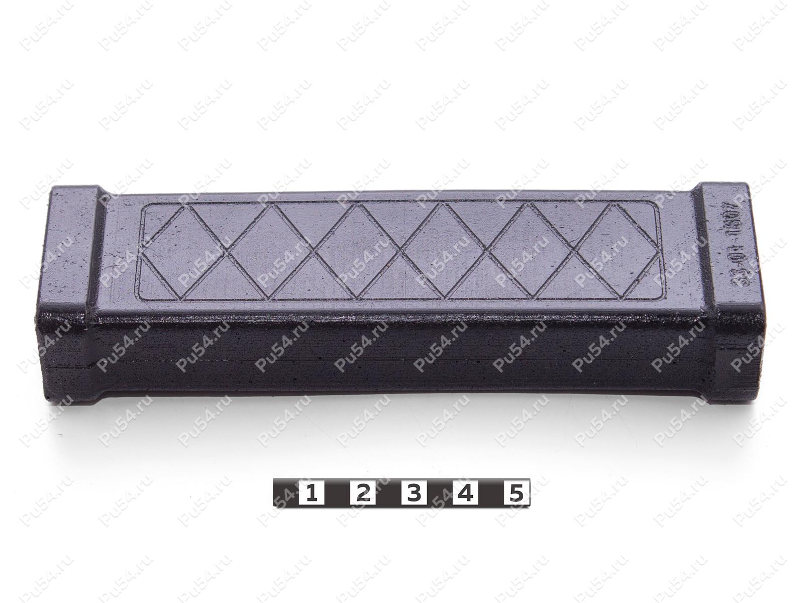 Чехол рукоятки 26 х 46 х 145, Código de product 33-01-1807, Poliuretano, PU54/M72/черный, Imagen №1