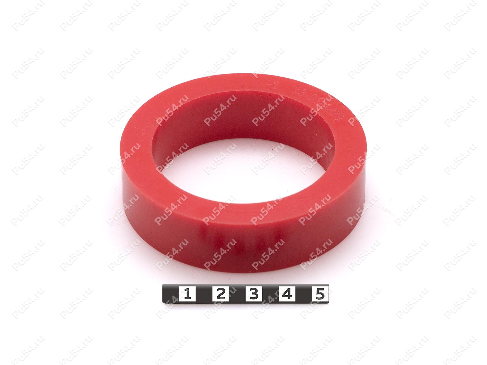 Кольцо уплотнительное D 80 x d 60 x H 20 мм, Código de product 33-01-1479, Poliuretano, PU54/K65/красный, Imagen №1