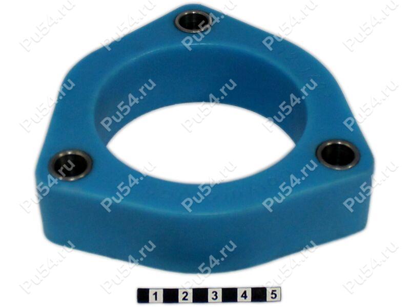 Front shock absorber strut spacer, 30 mm, Código de product 1-12-1603, Poliuretano, PU54/M87/синий, Imagen №1