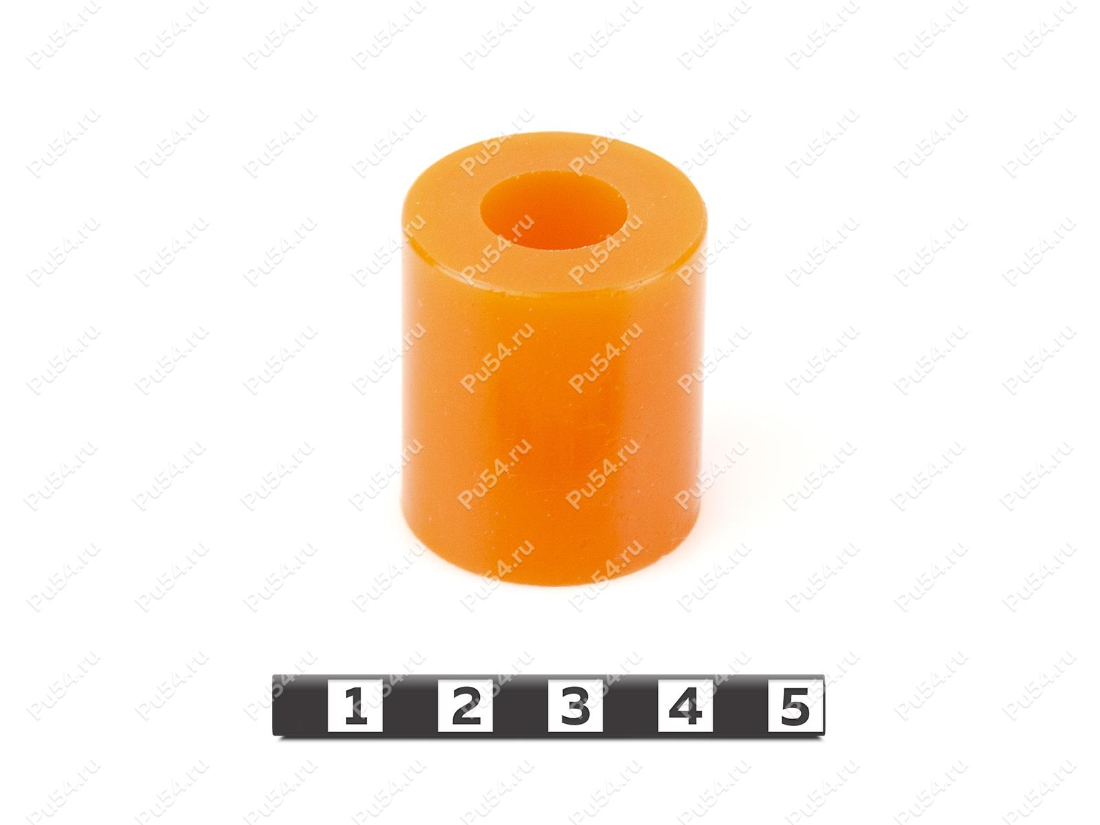 Втулка D 28 x d 13,7 x H 32,5, Código de product 33-01-1292, Poliuretano, PU54/M72/оранжевый, Imagen №1