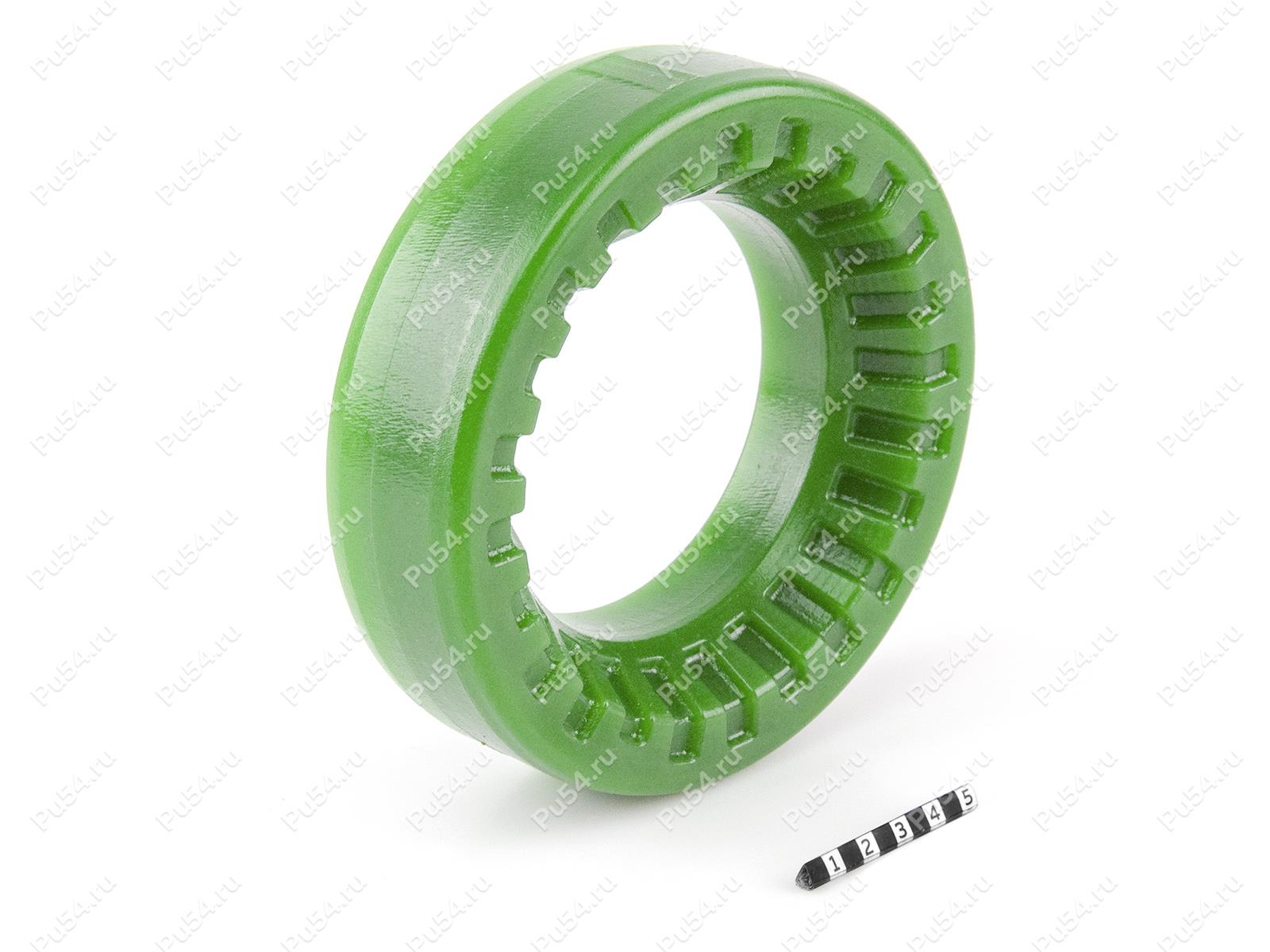 Spring spacer, rear suspension (lift +20 mm), Código de product 40-12-0012, Poliuretano, PU54i/K80/темно-зеленый, Imagen №1