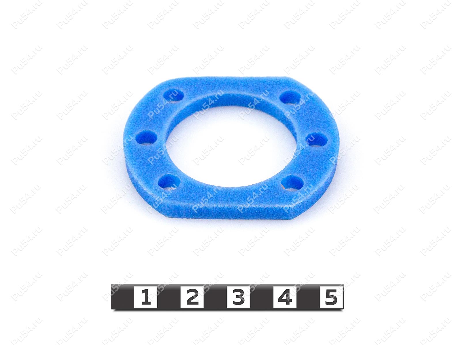 Spacer D 48 x d 30 x H 5, Código de product 33-01-1261, Poliuretano, PU54/M87/синий, Imagen №1