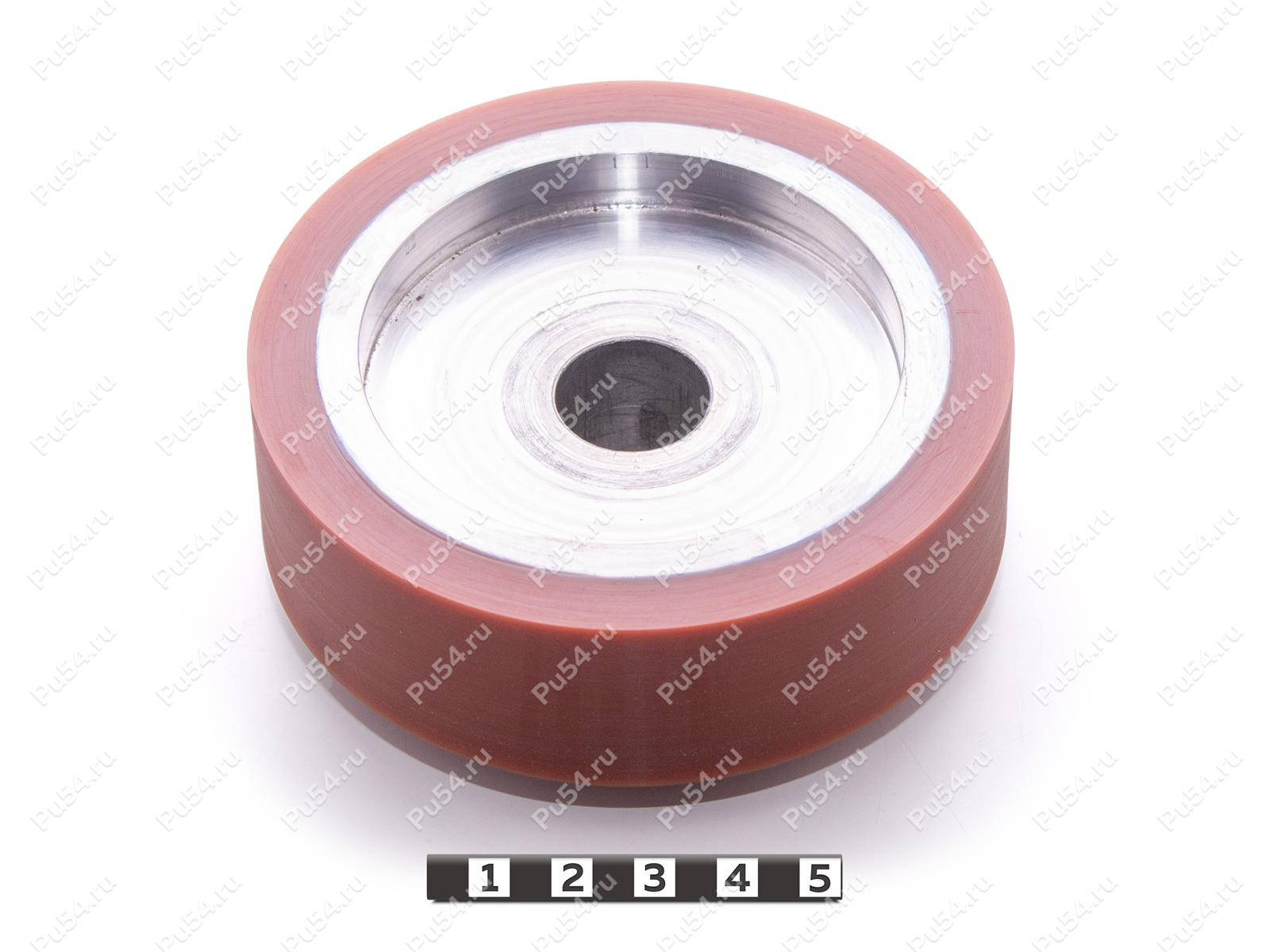 Ролик D98 x d82 x H30 (восстановление), Código de product 333-01-1215, Poliuretano, PU54Q/E72коричневый, Imagen №1