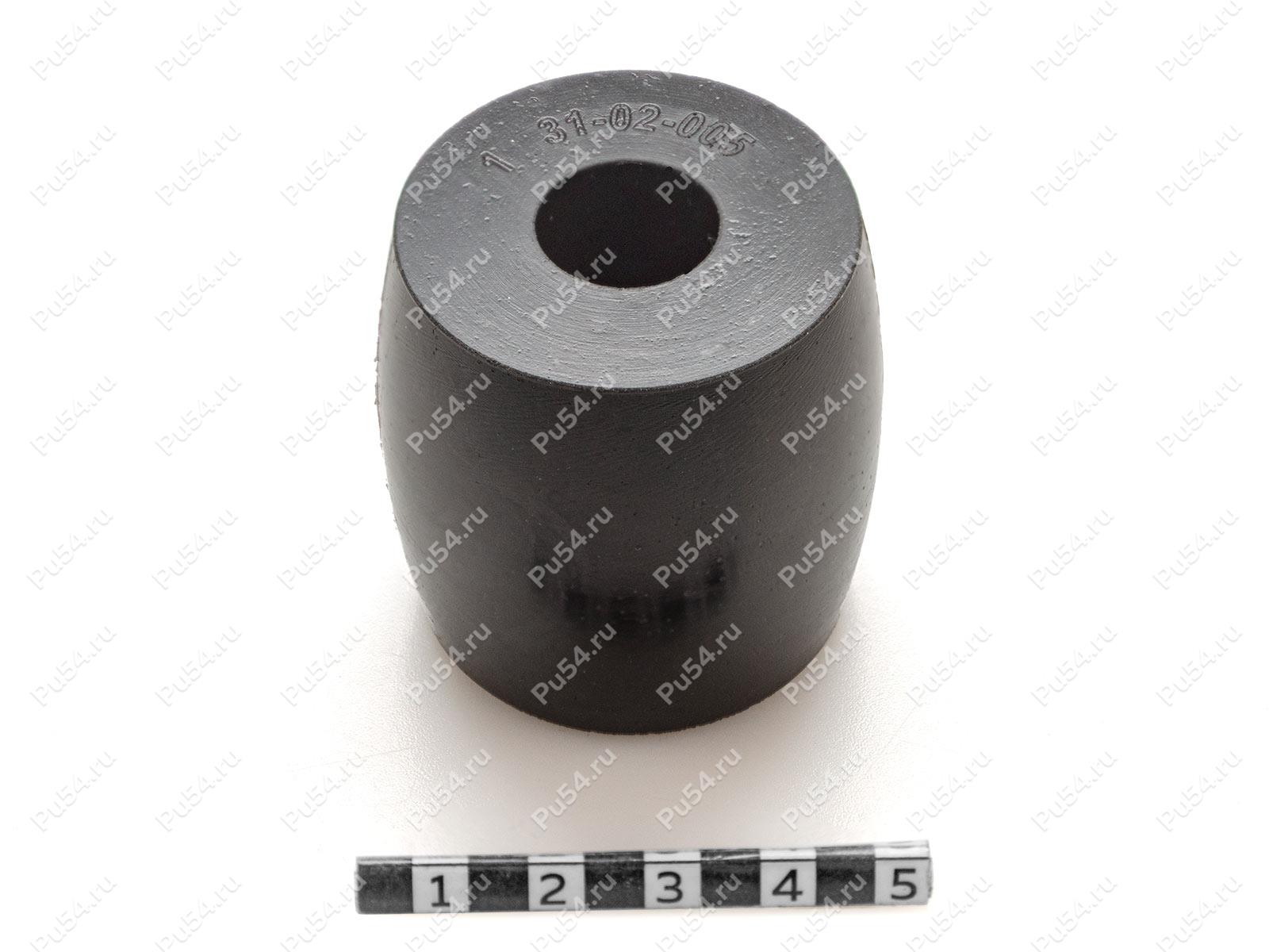 Втулка стойки стабилизатора, Código de product 31-02-005, Poliuretano, PU54/M72/черный, Imagen №1