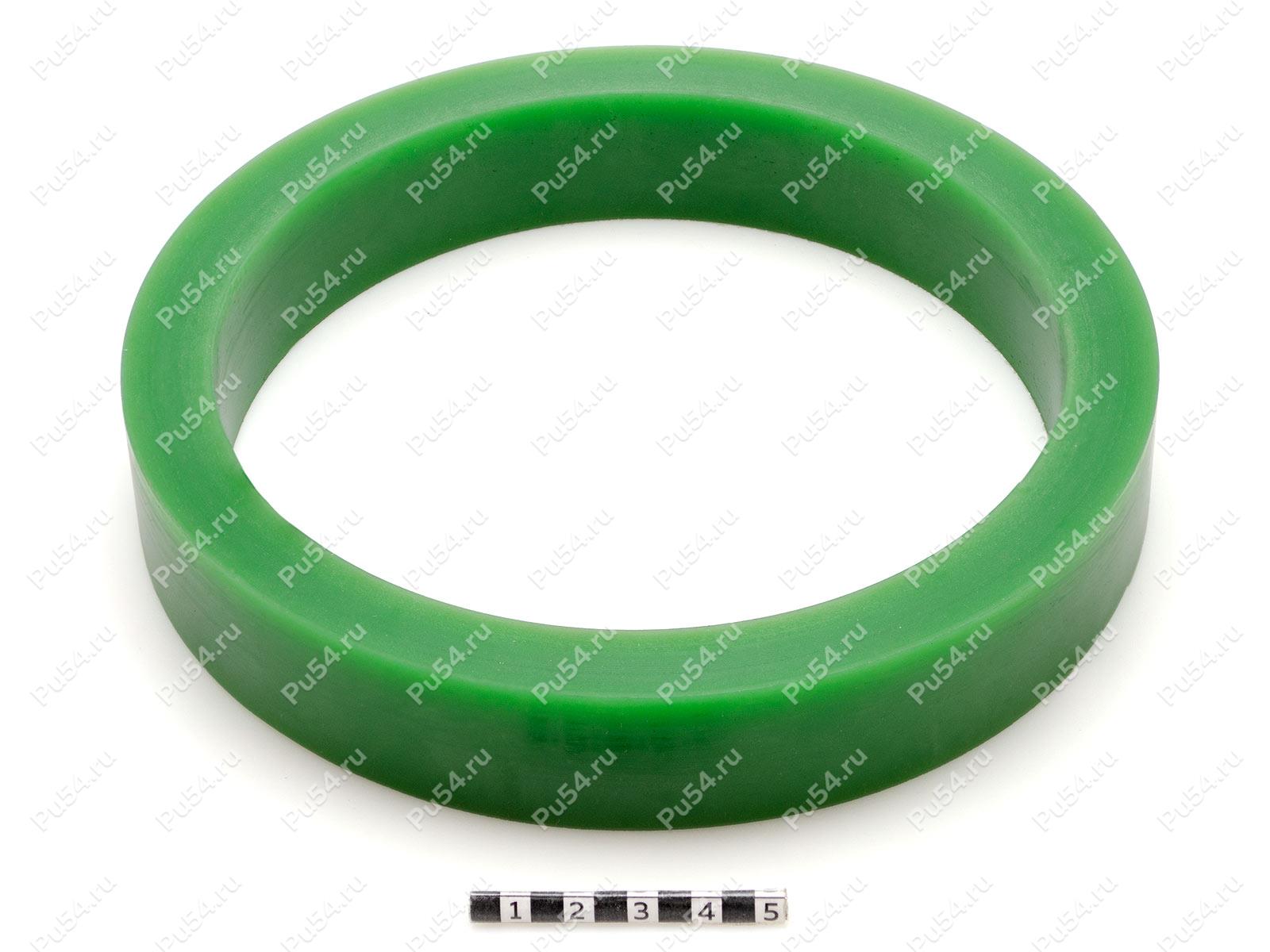 Кольцо прижимное D 182 x d 151 x H 31 мм, Código de product 33-01-1422, Poliuretano, PU54/M80/зеленый, Imagen №1