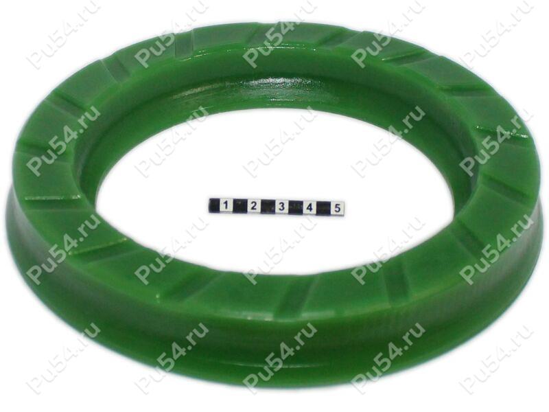 Spring spacer, rear suspension (lift +20 mm), Código de product 1-12-1722, Poliuretano, PW54/K80/светло-зеленый, Imagen №1