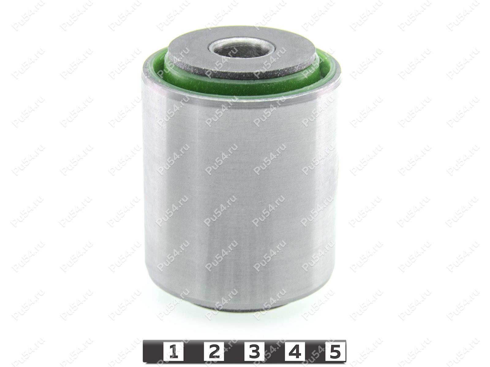 Buje, brazo inferior, suspensión delantera, presionado, Código de product 10-06-1971, Poliuretano, PU54/M80/verde, Imagen №1