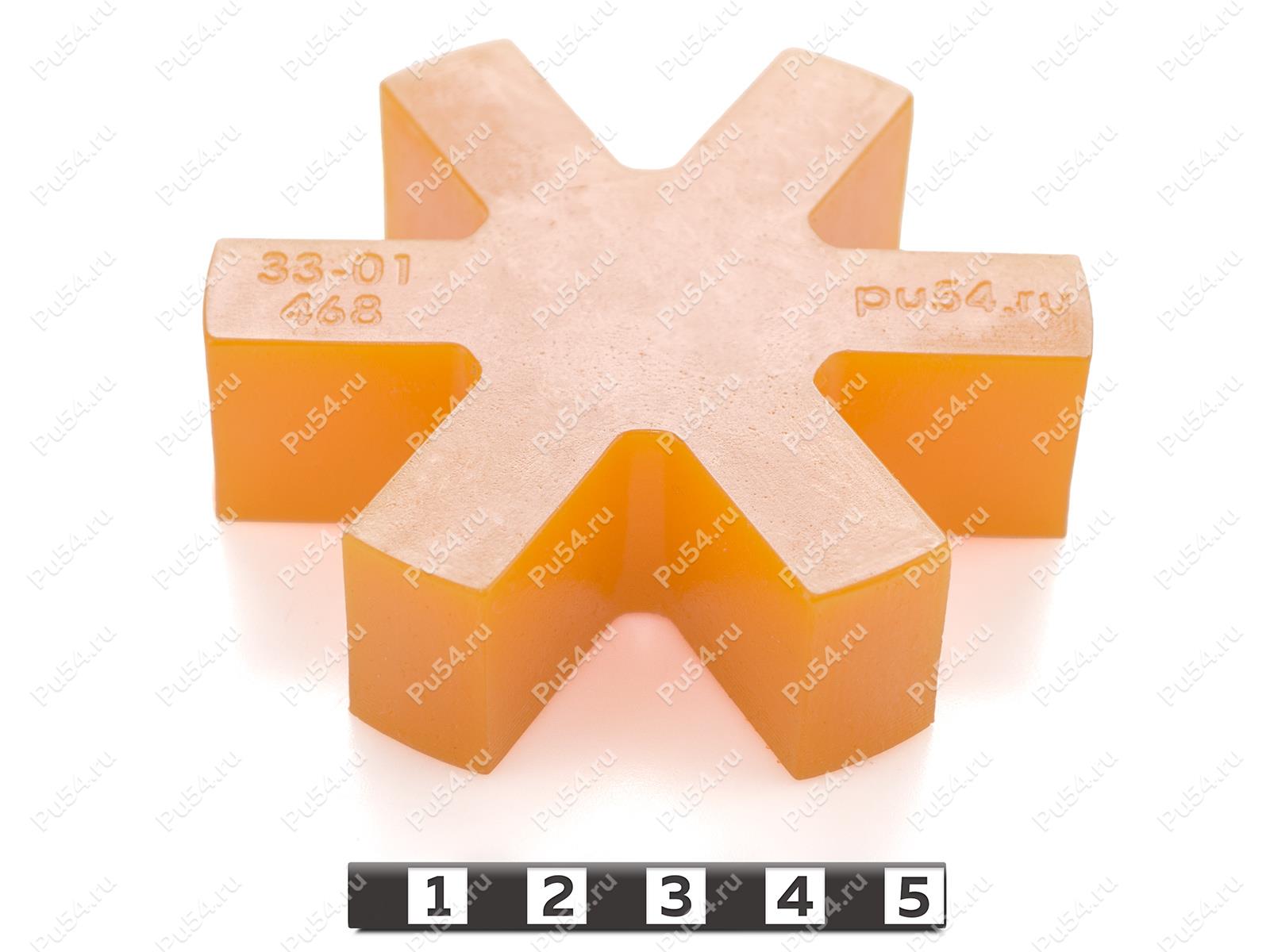 Sprocket GOST R 0894-96., Código de product 33-01-468, Poliuretano, PU54/M92/бежевый, Imagen №1