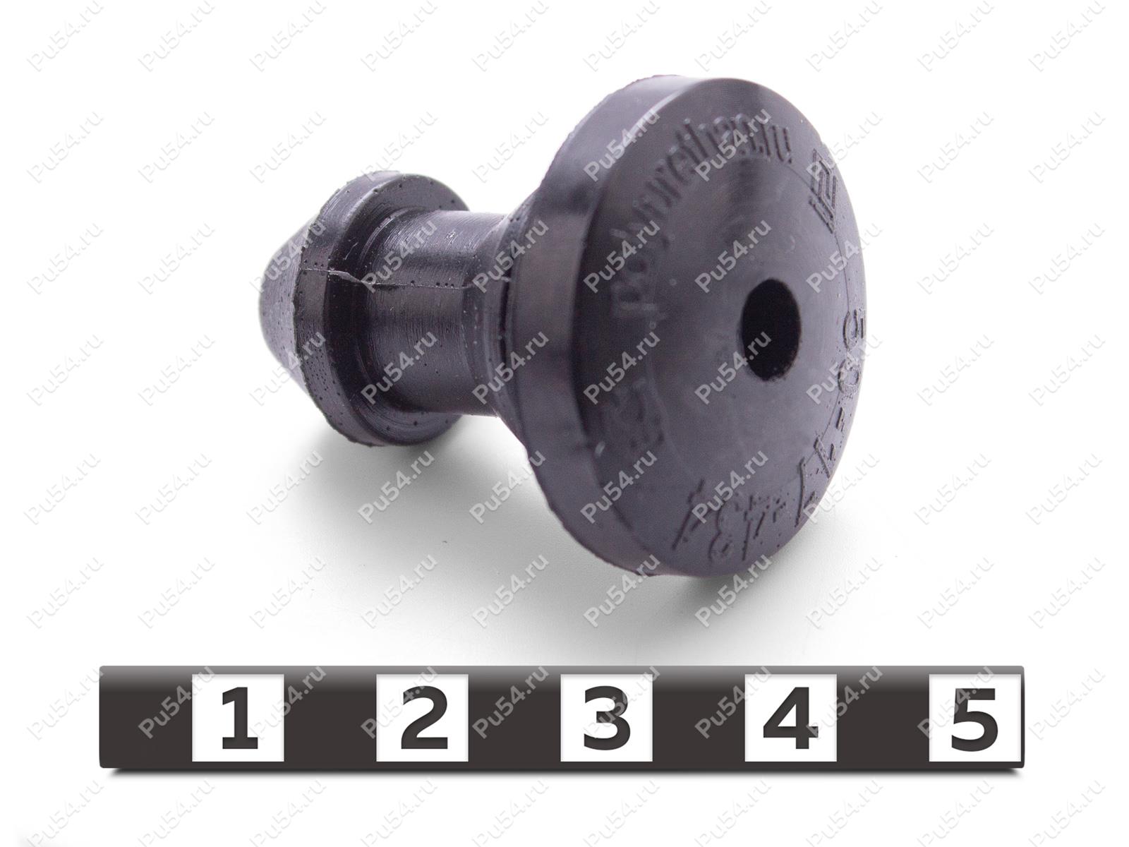 Push-in type clip for windshields, Código de product 50-17-434, Poliuretano, PU54/M71/negro, Imagen №1