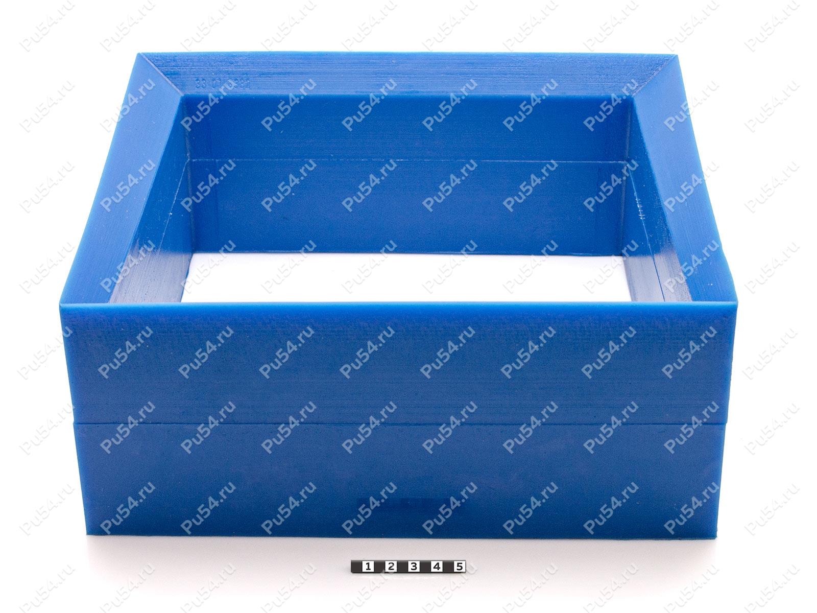 Хомут-вкладыш 315*300*120, Código de product 33-01-1382, Poliuretano, PU54/M87/синий, Imagen №1