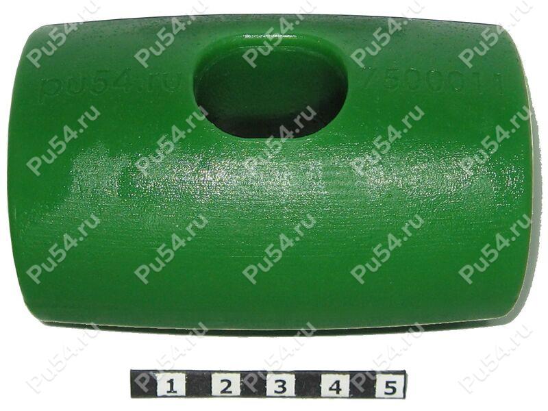 Polyurethane mallet, Código de product 75-00-011, Poliuretano, PU54i/K72/темно-оранжевый, Imagen №1