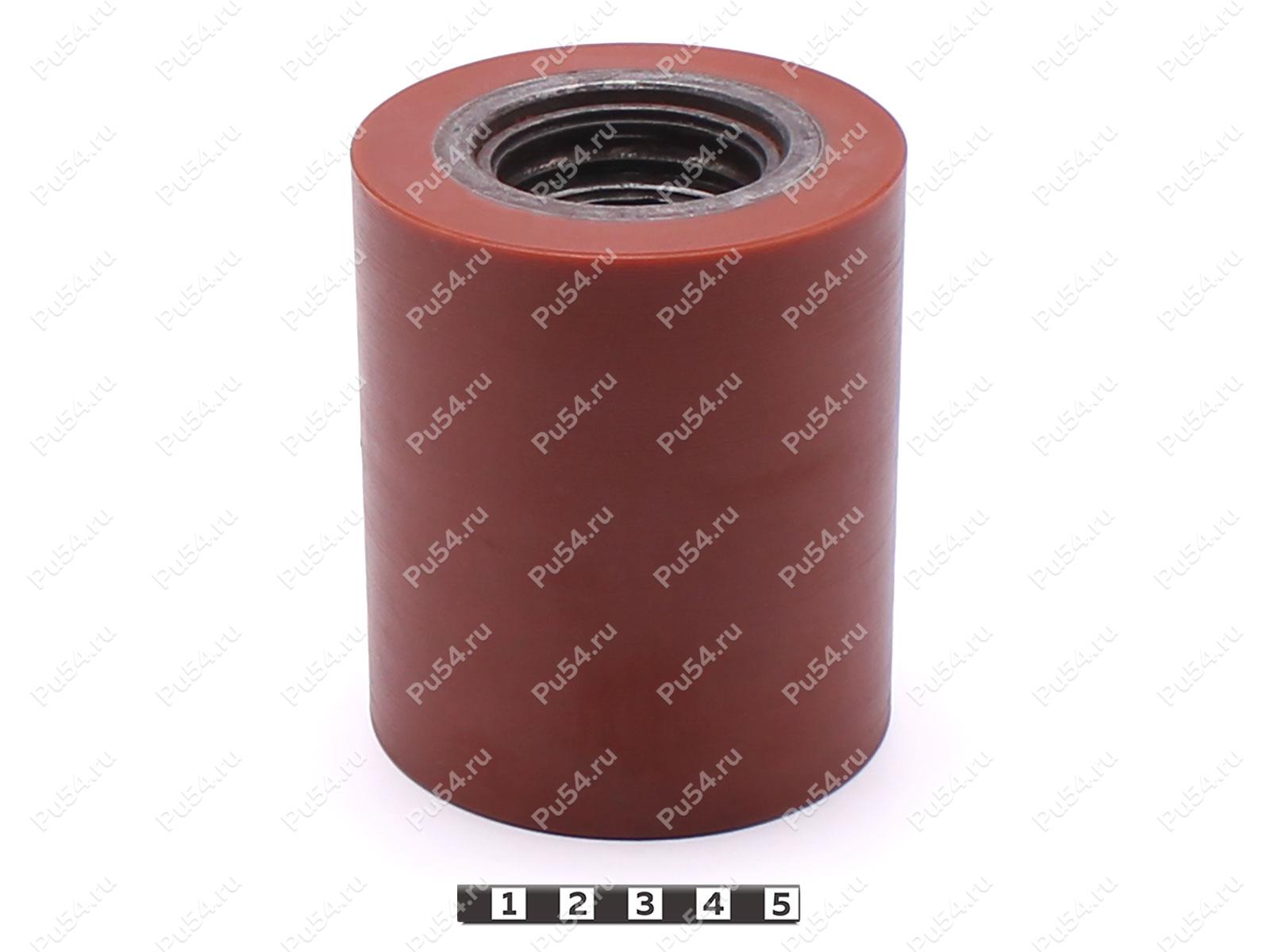 Ролик D84 x d 63 x H100 (восстановление), Código de product 333-01-1174, Poliuretano, PU54Q/E92/коричневый, Imagen №1