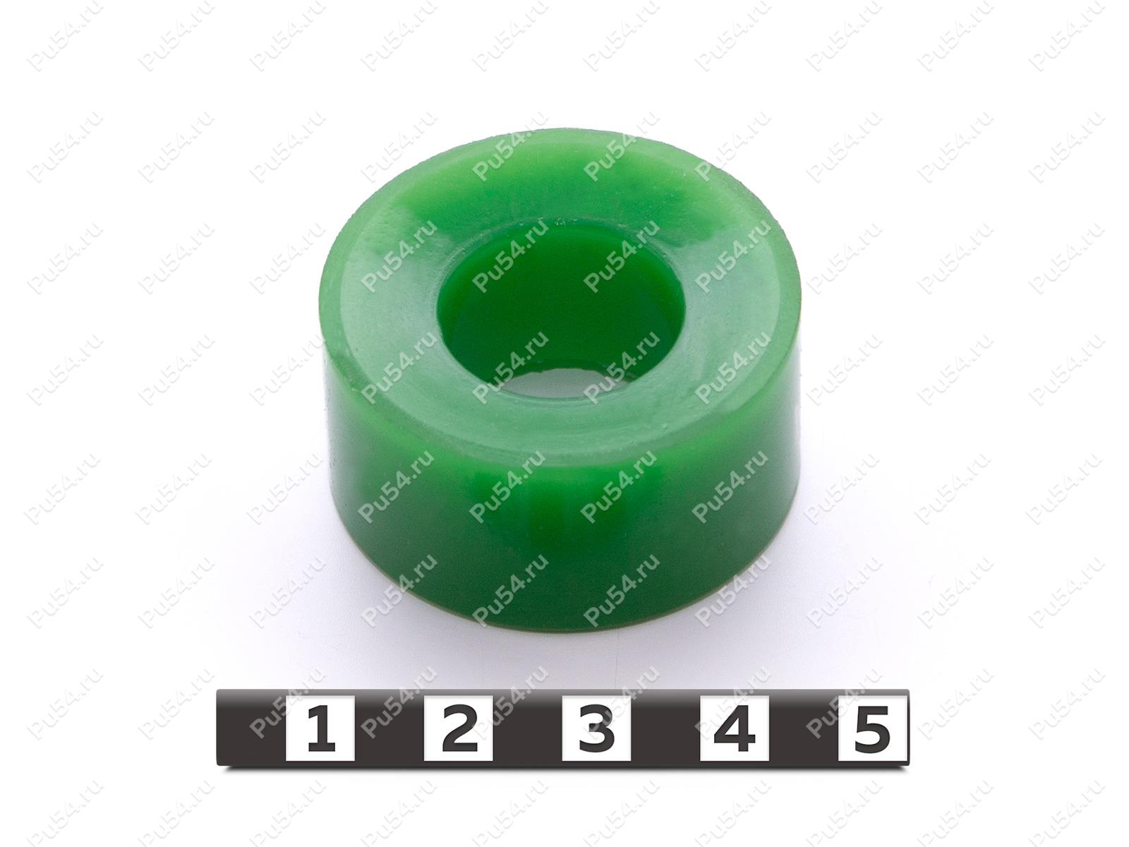Уплотнение горлышка бутылки D36,8  x d18,8 x H18,2, Código de product 33-01-1716, Poliuretano, PU54/M80/зеленый, Imagen №1