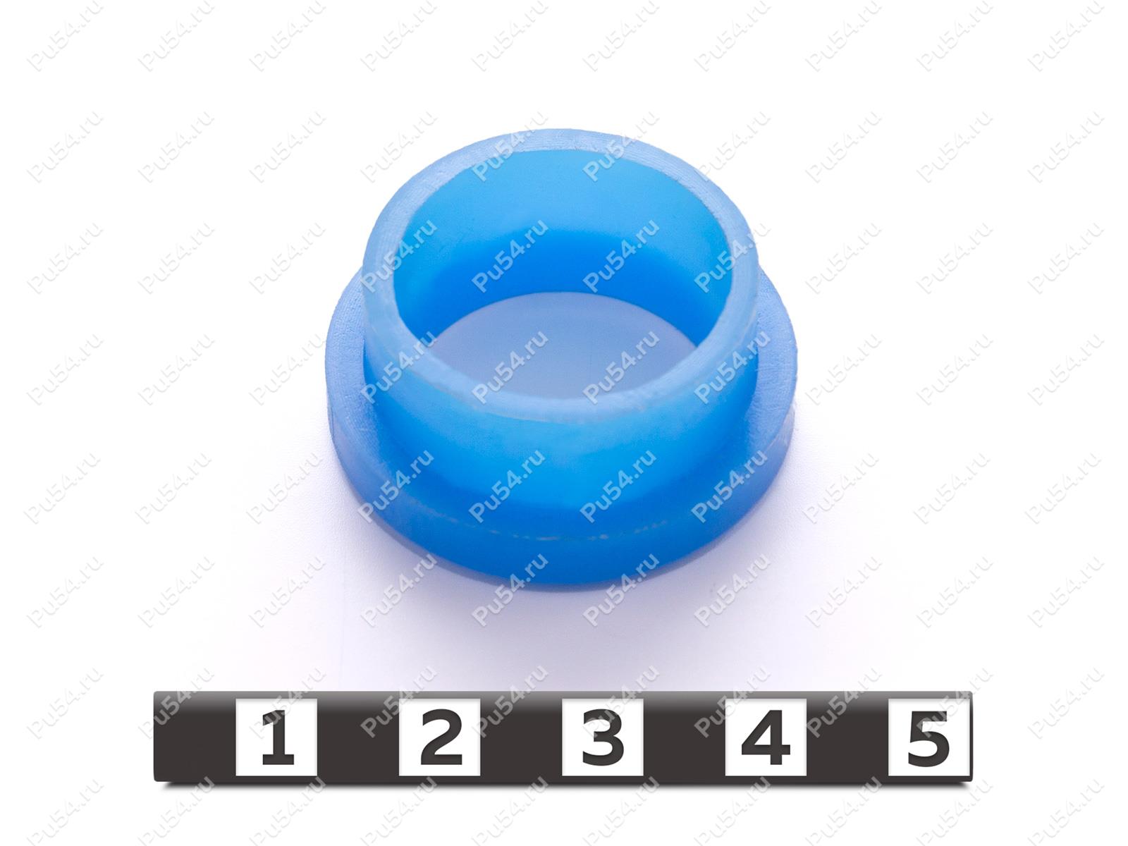 Втулка амортизатора снегохода POLARIS, Código de product 50-03-017, Poliuretano, PU54/M87/синий, Imagen №1