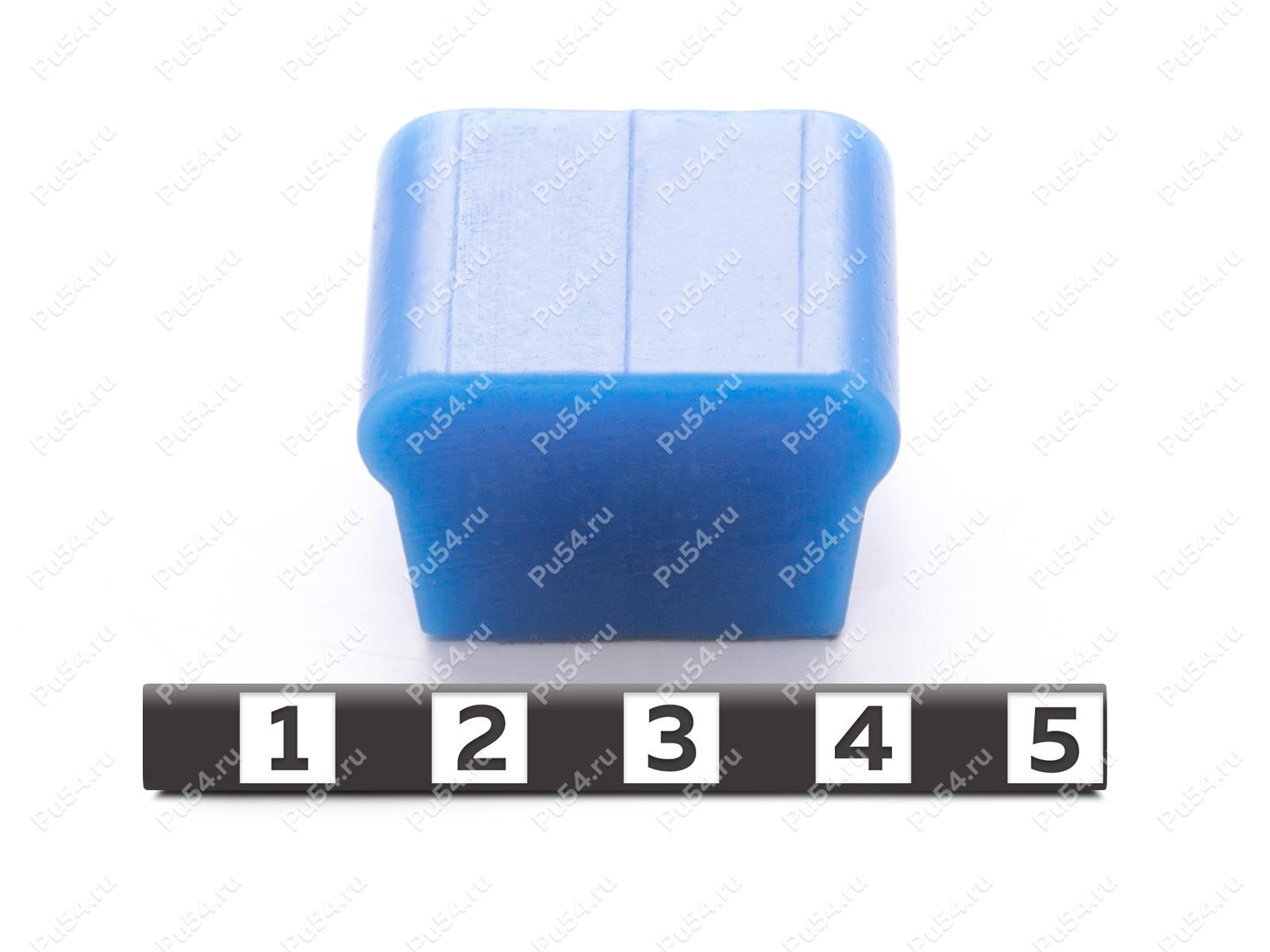 Упругий элемент кулачковой муфты фрезерной головки 19.5 х 23 х 29,5, Código de product 33-01-1706, Poliuretano, PU54/M87/синий, Imagen №1