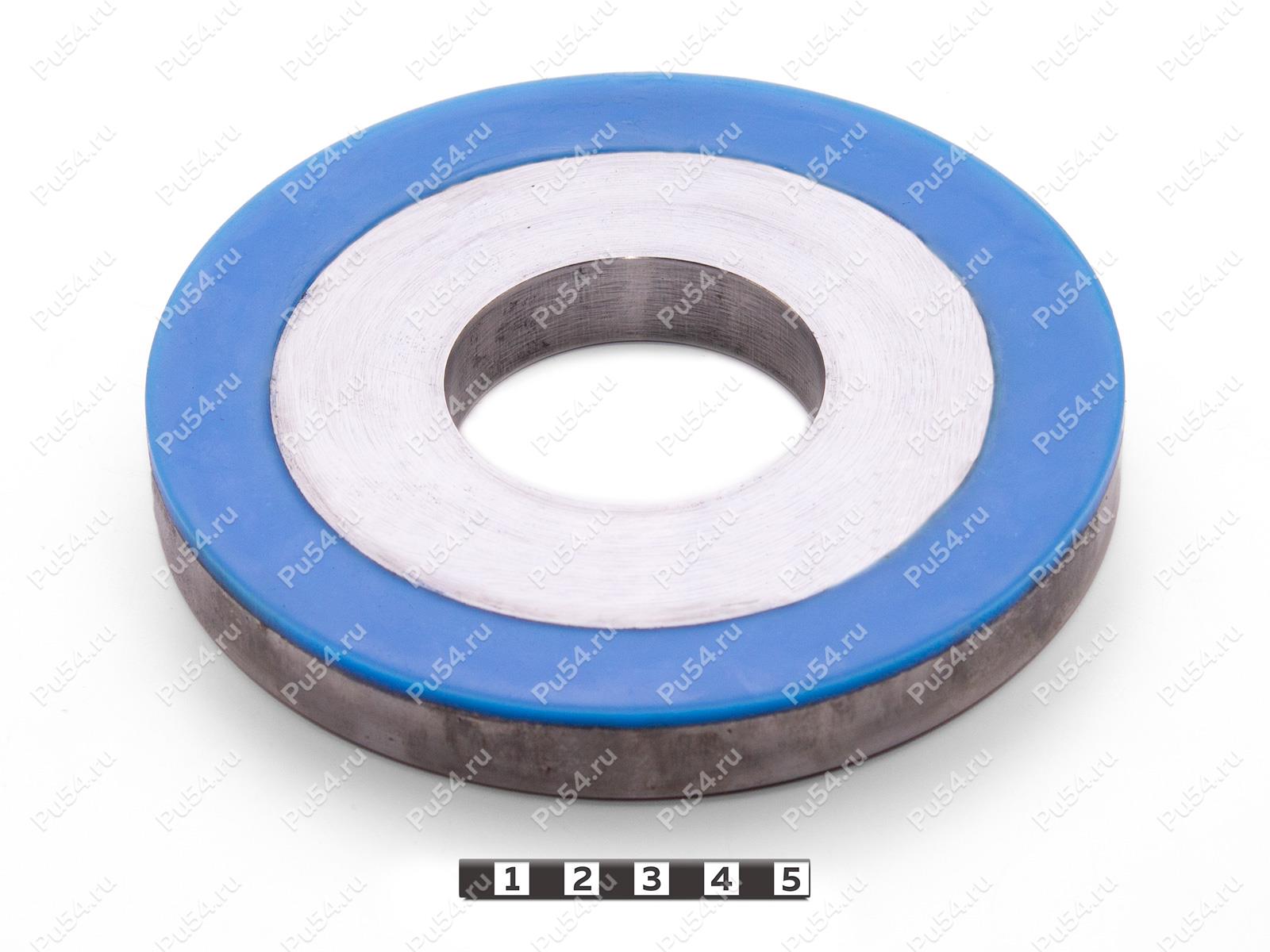 Уплотнение D155 x d115 x H16 (восстановление), Código de product 333-01-1218, Poliuretano, PU54/M87/синий, Imagen №1